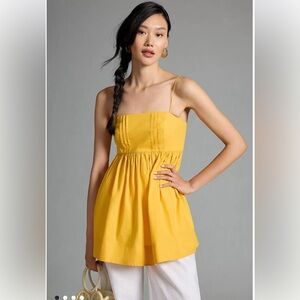 Maeve by Anthropologie Sleeveless/Babydoll Top sz Medium